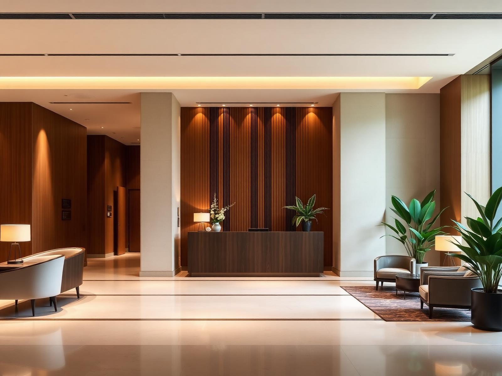 Lobby do hotel Picos Hotel